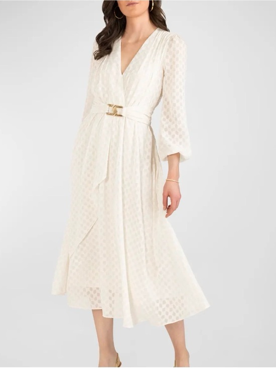 Shoshanna Dresses & Skirts - Shoshanna Emilie Dress Ivory Cream Ruffle Bridal Occasion size 2